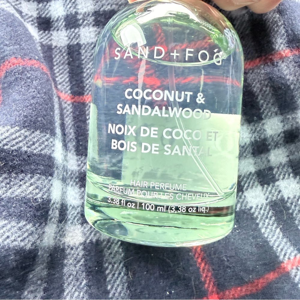 Sand + Fog Coconut & Sandalwood Hair Perfume Spray 100ml Fresh Clean Scent